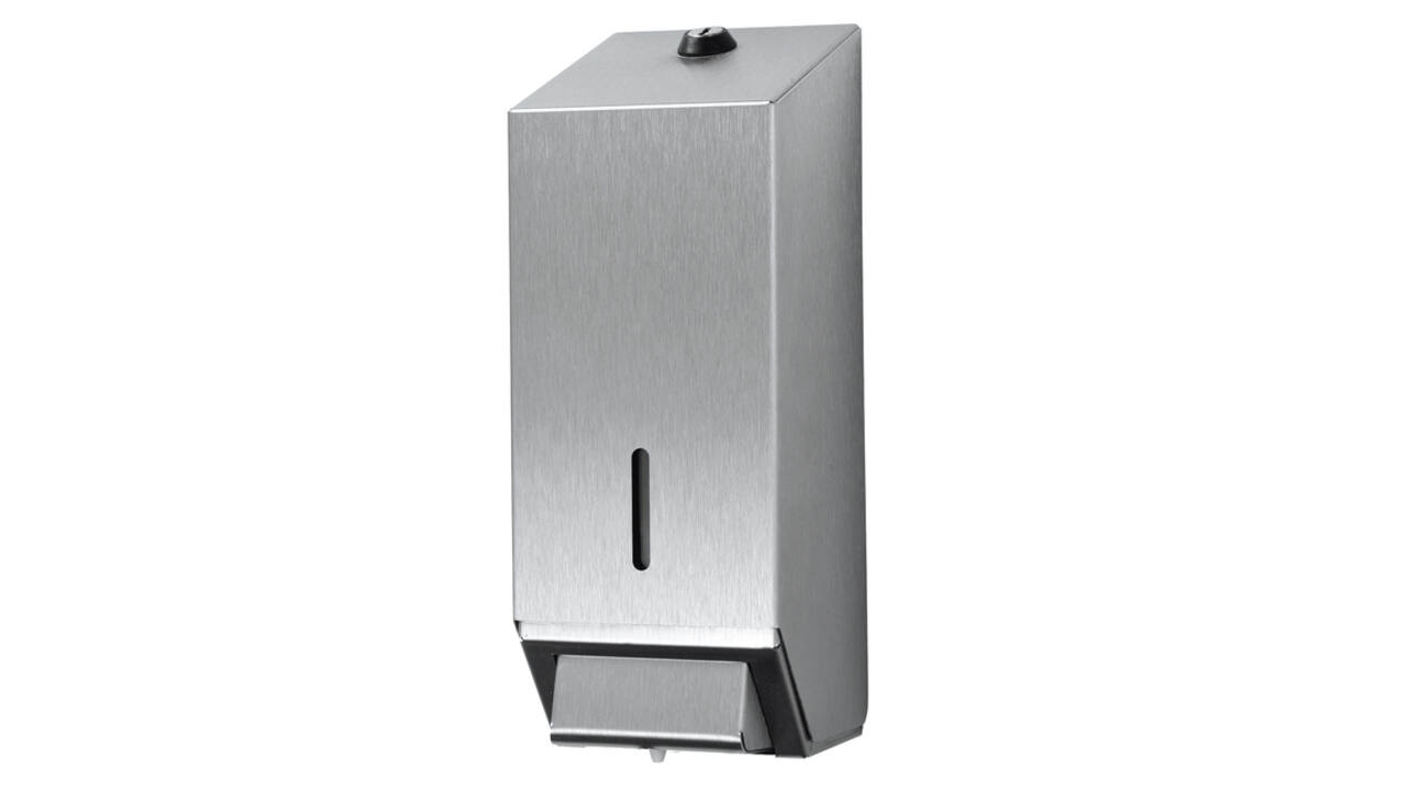 Zeepdispenser Euro Products navulbaar 1000ml zilver 438290