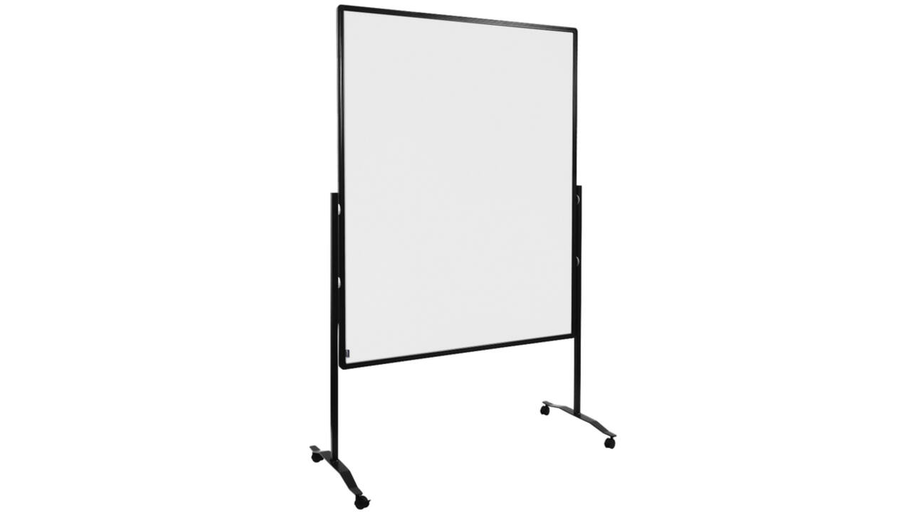 Scheidingswand + whiteboard Legamaster Premium 150x120cm gelakt staal