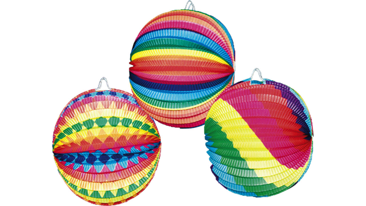 Bol-lampion 23cm assorti