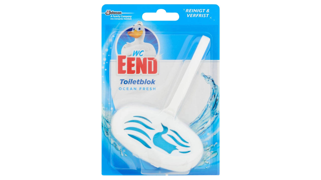 Toiletblok Wc-Eend met houder Ocean Fresh
