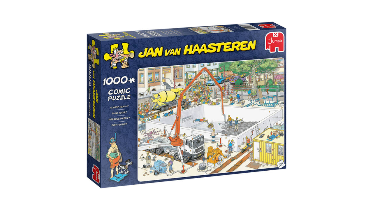 Puzzel Jan van Haasteren Bijna klaar? 1000 stukjes