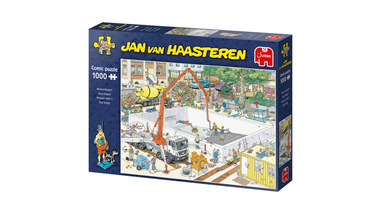 Puzzel Jan van Haasteren Bijna klaar? 1000 stukjes