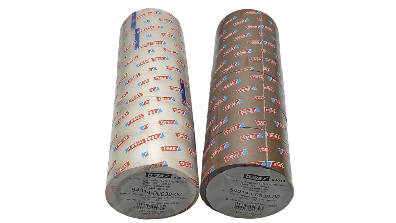 Verpakkingstape Tesa 50mmx66m PP transparant