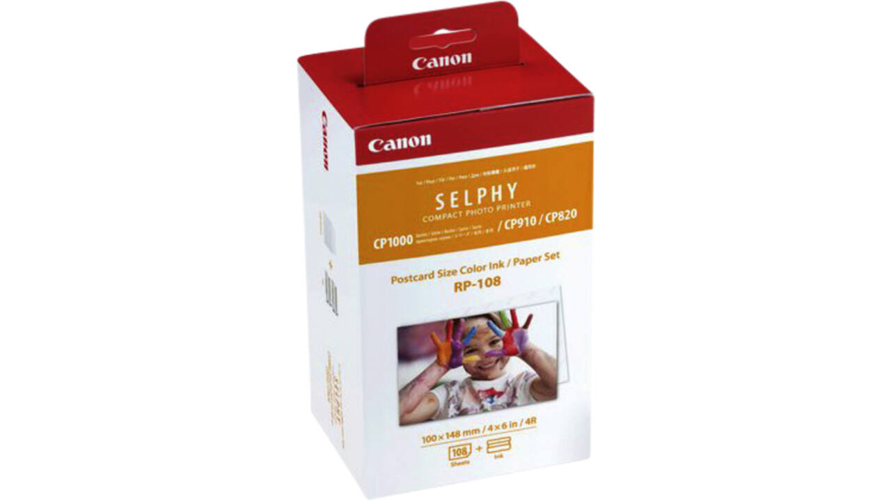 Fotopapier Canon RP-108 10x15cm + inktcartridge 108vel