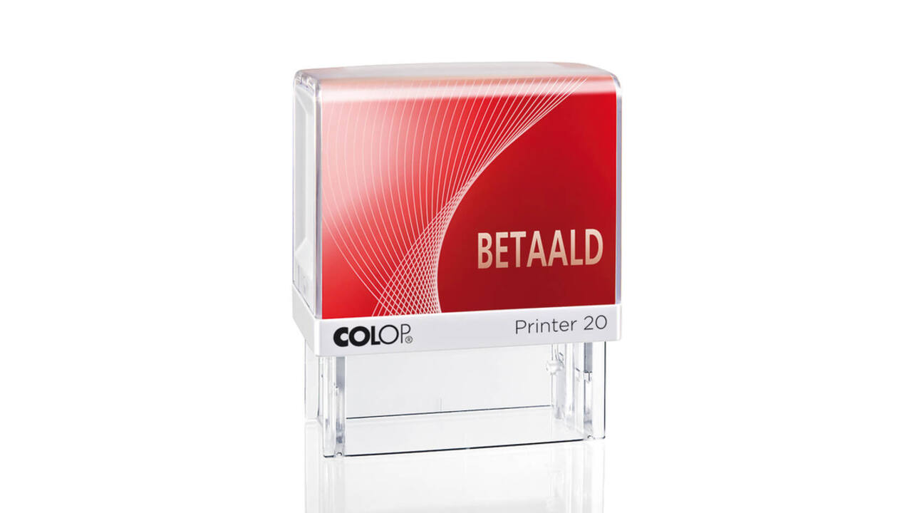 Tekststempel Colop Printer 20/L betaald