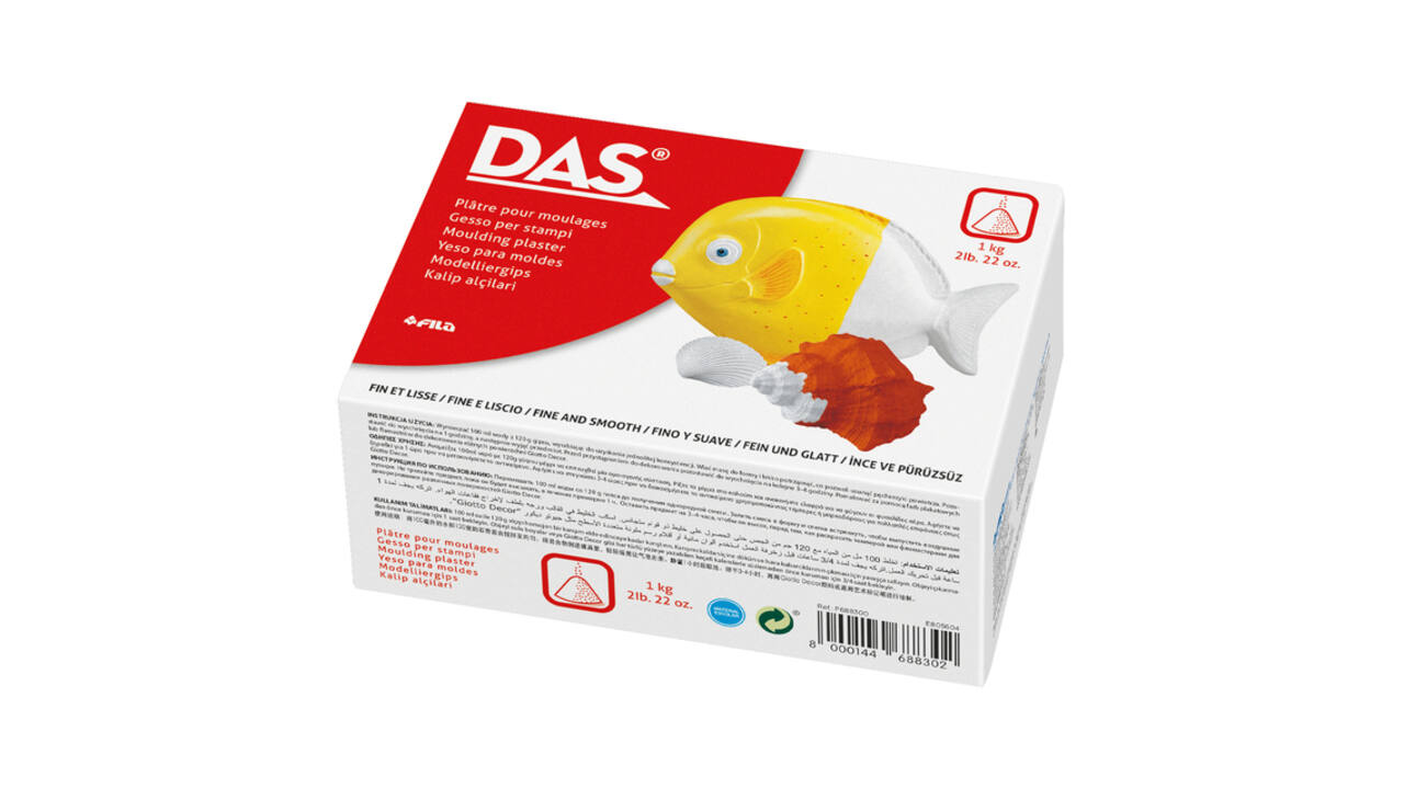 Gipspoeder DAS 1000 gram wit