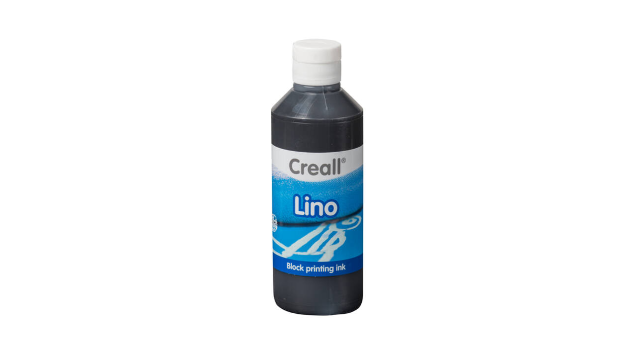 Linoleumverf Creall Lino zwart 250ml