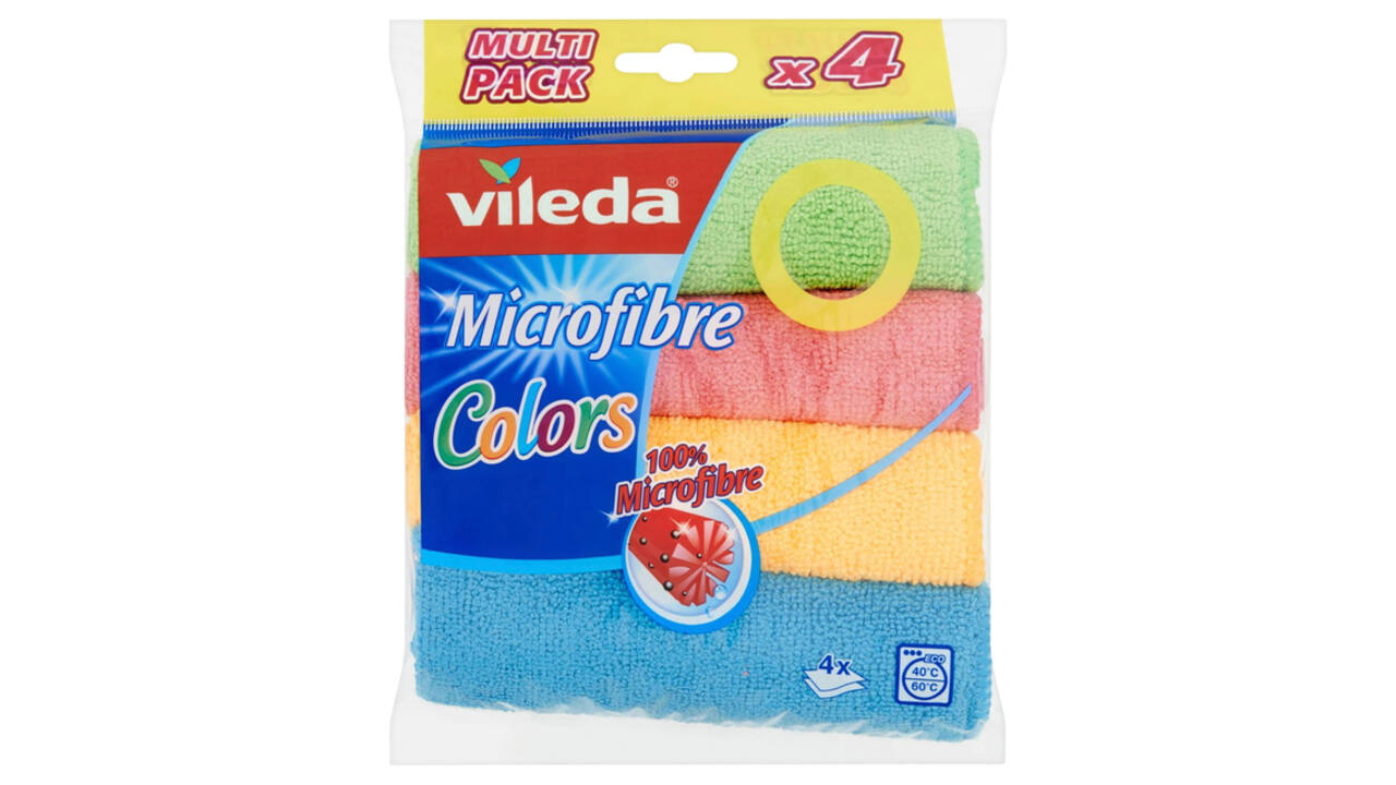 Microvezeldoeken Vileda 4-pack