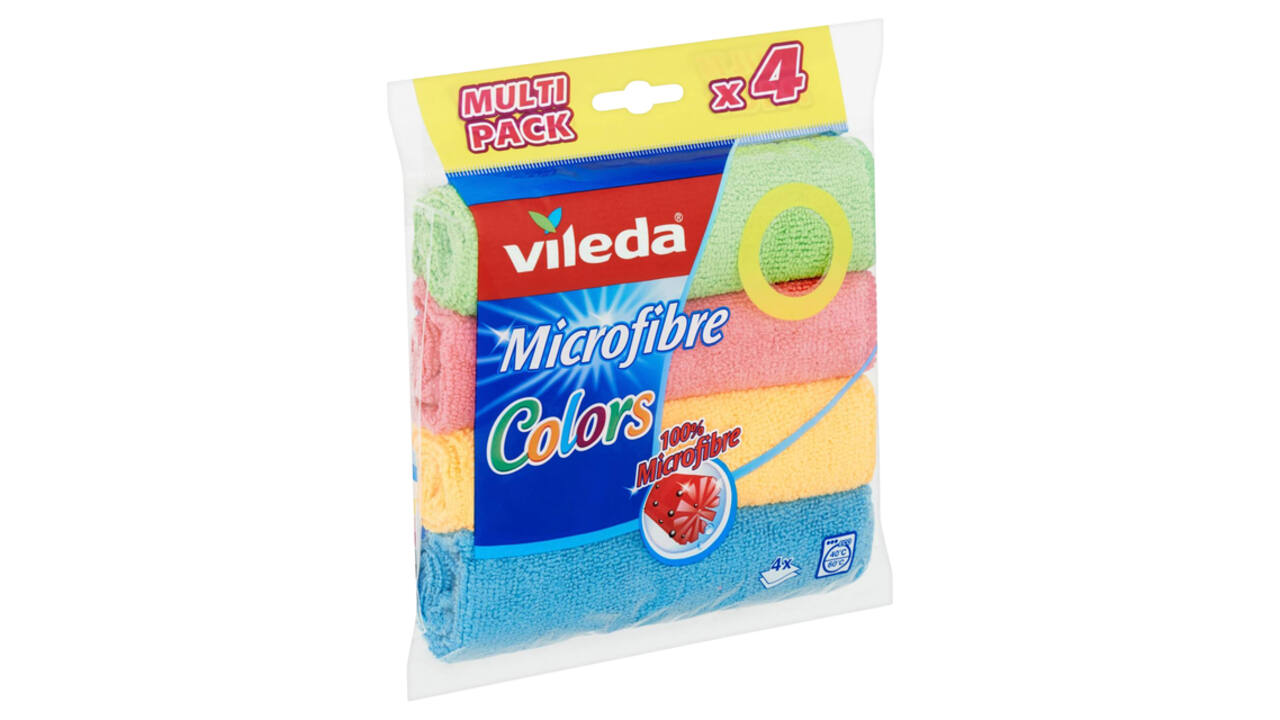 Microvezeldoeken Vileda 4-pack
