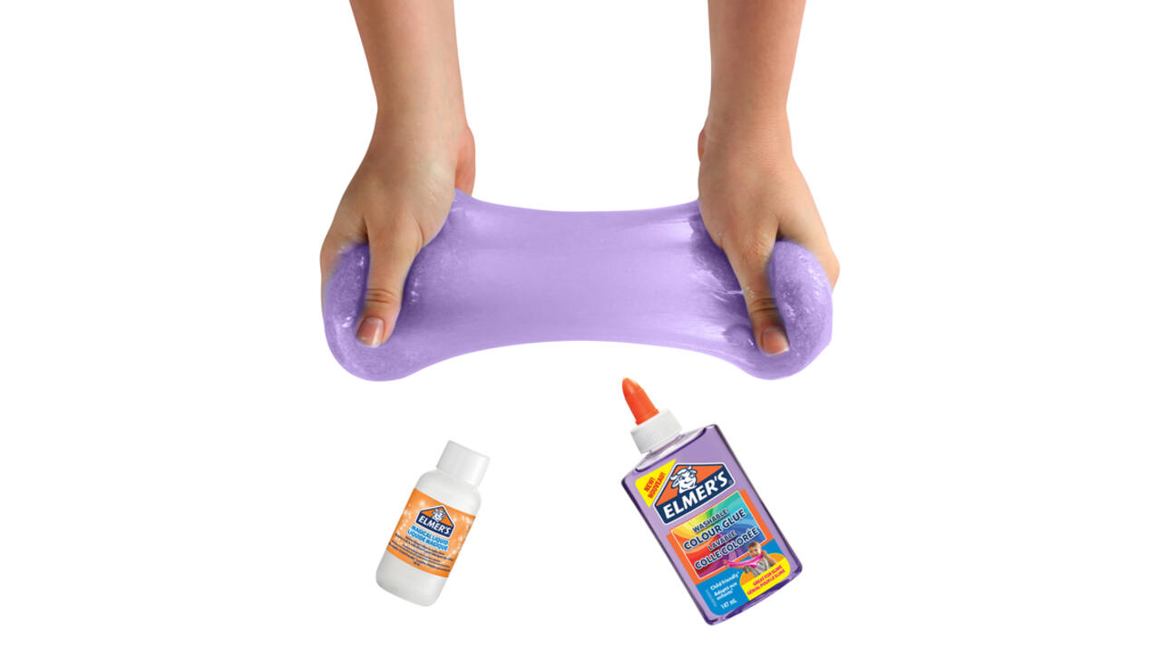 Kinderlijm Elmer's transparant paars
