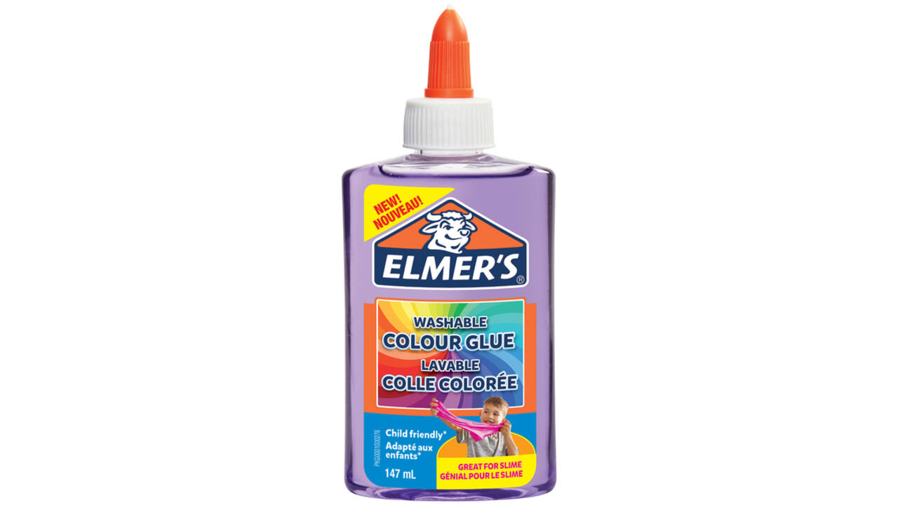 Kinderlijm Elmer's transparant paars