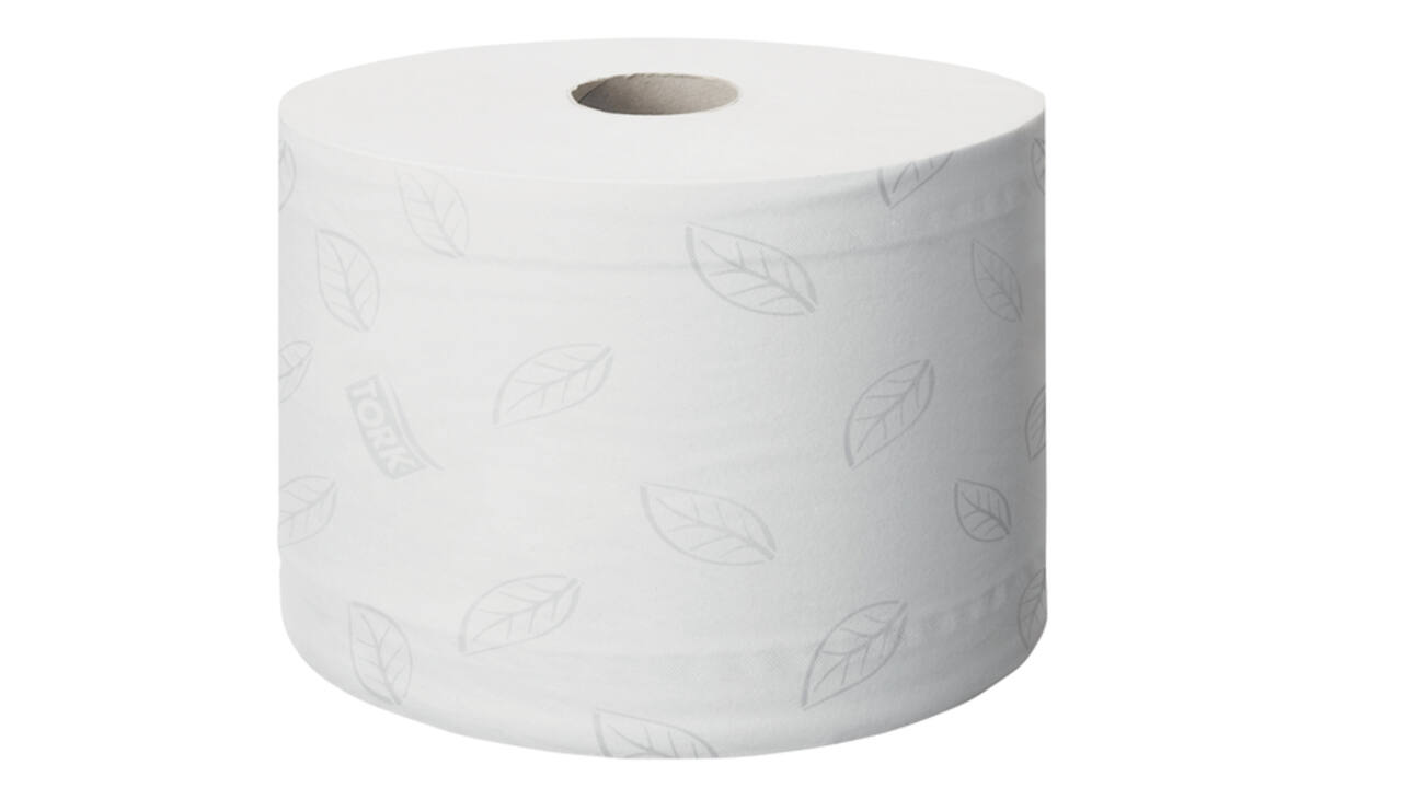 Toiletpapier Tork T8 Advanced SmartOne 2-laags 207m wit 472242