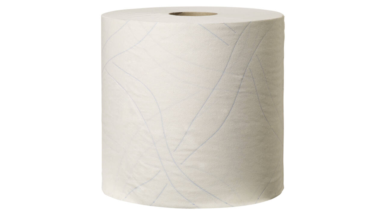 Poetspapier Tork W2 Plus Premium 2-laags 750 vel wit 130042