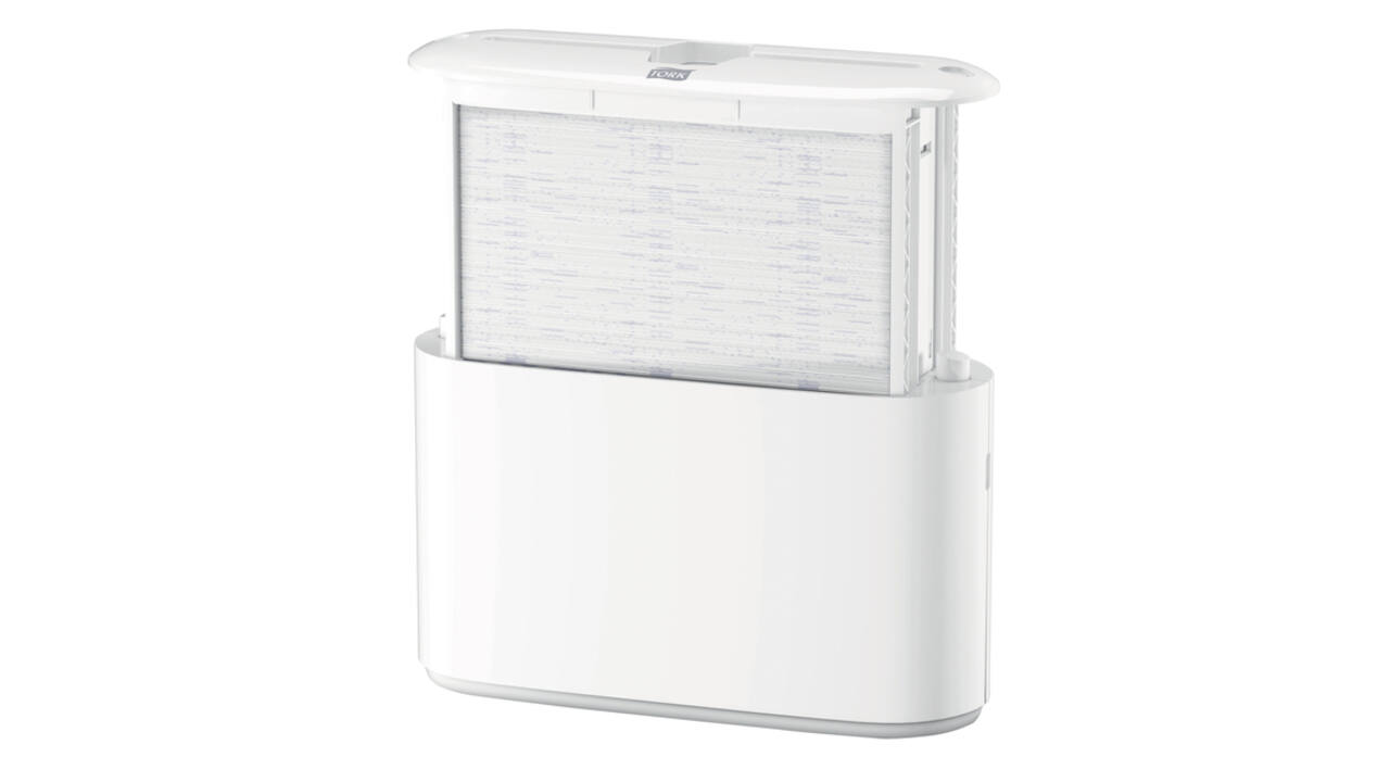 Handdoekdispenser Tork H2 Elevation Xpress countertop wit 552200