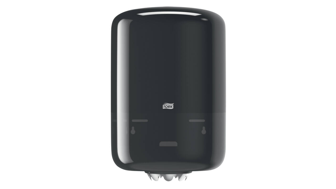 Poetspapierdispenser Tork M2 Elevation zwart 559008