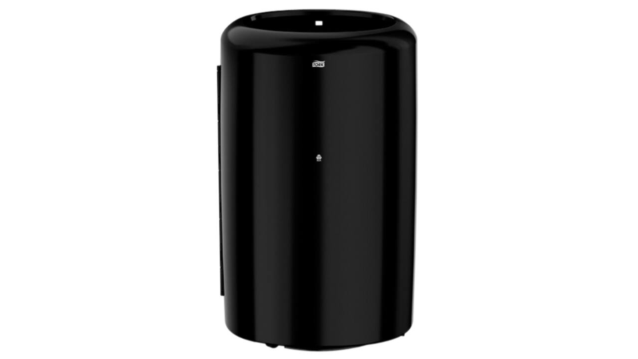 Afvalbak Tork B1 Elevation exclusief deksel 50 liter zwart 563008