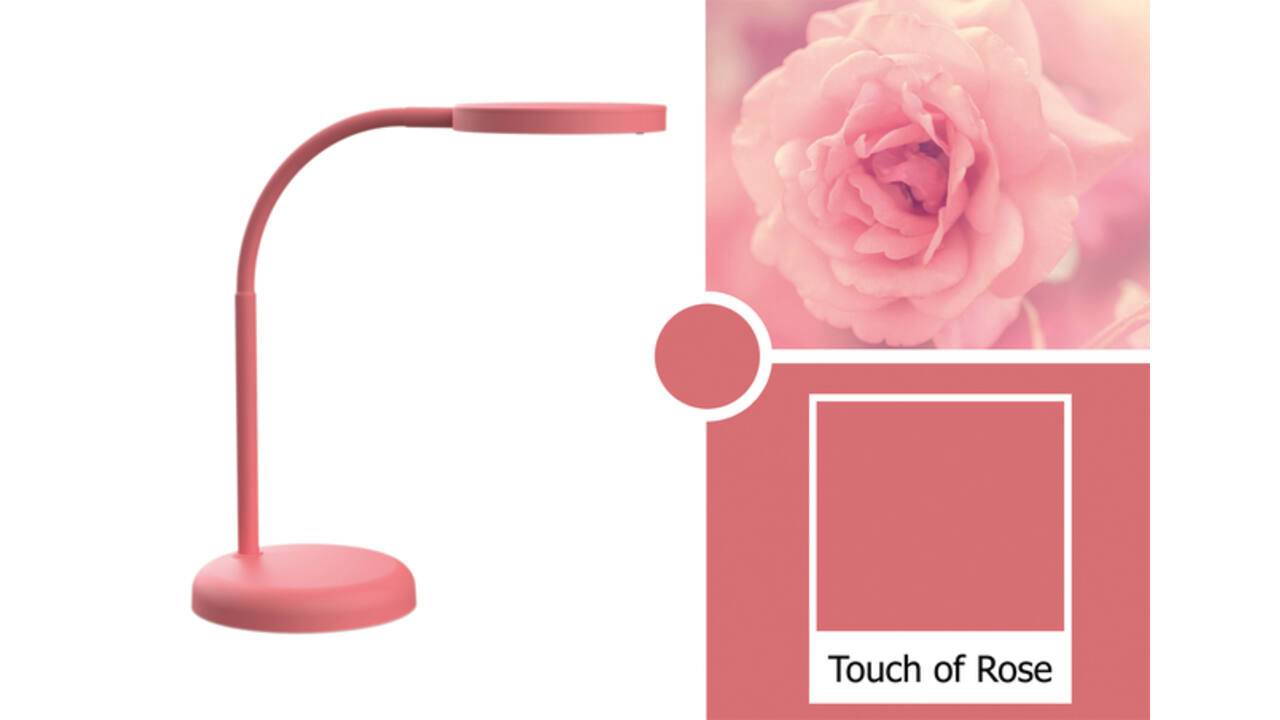 Bureaulamp MAUL Joy led oud rose