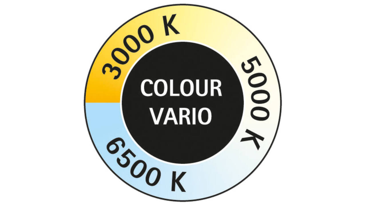 Bureaulamp MAUL Pearly LED voet dimbaar colour vario zwart