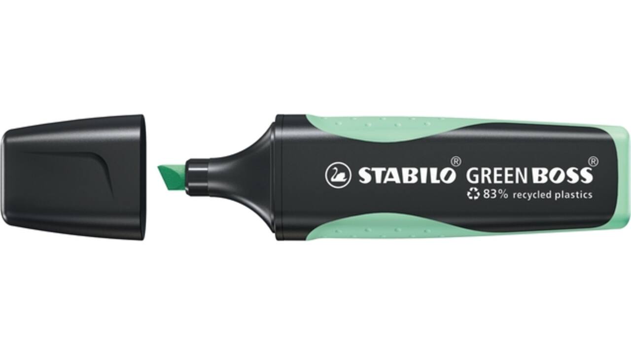 Markeerstift STABILO GREEN BOSS 6070/116 vleugje pastel mint