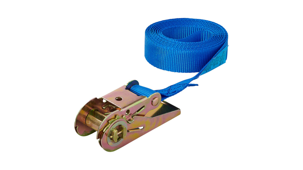 Spanband ProPlus ratel 3,5 meter blauw