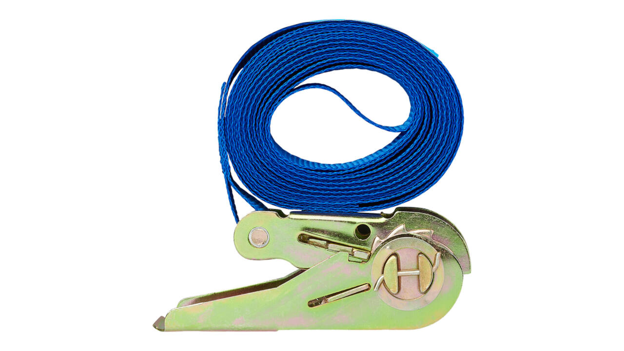 Spanband ProPlus ratel 3,5 meter blauw