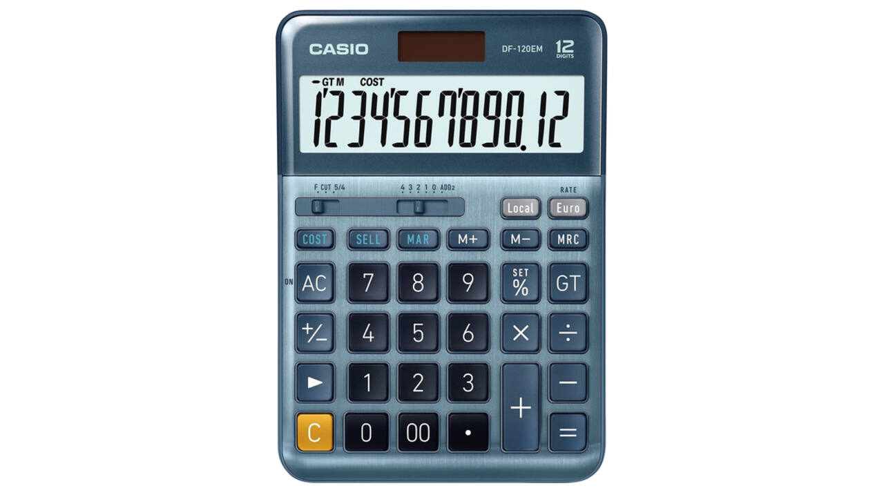Rekenmachine Casio DF-120EM