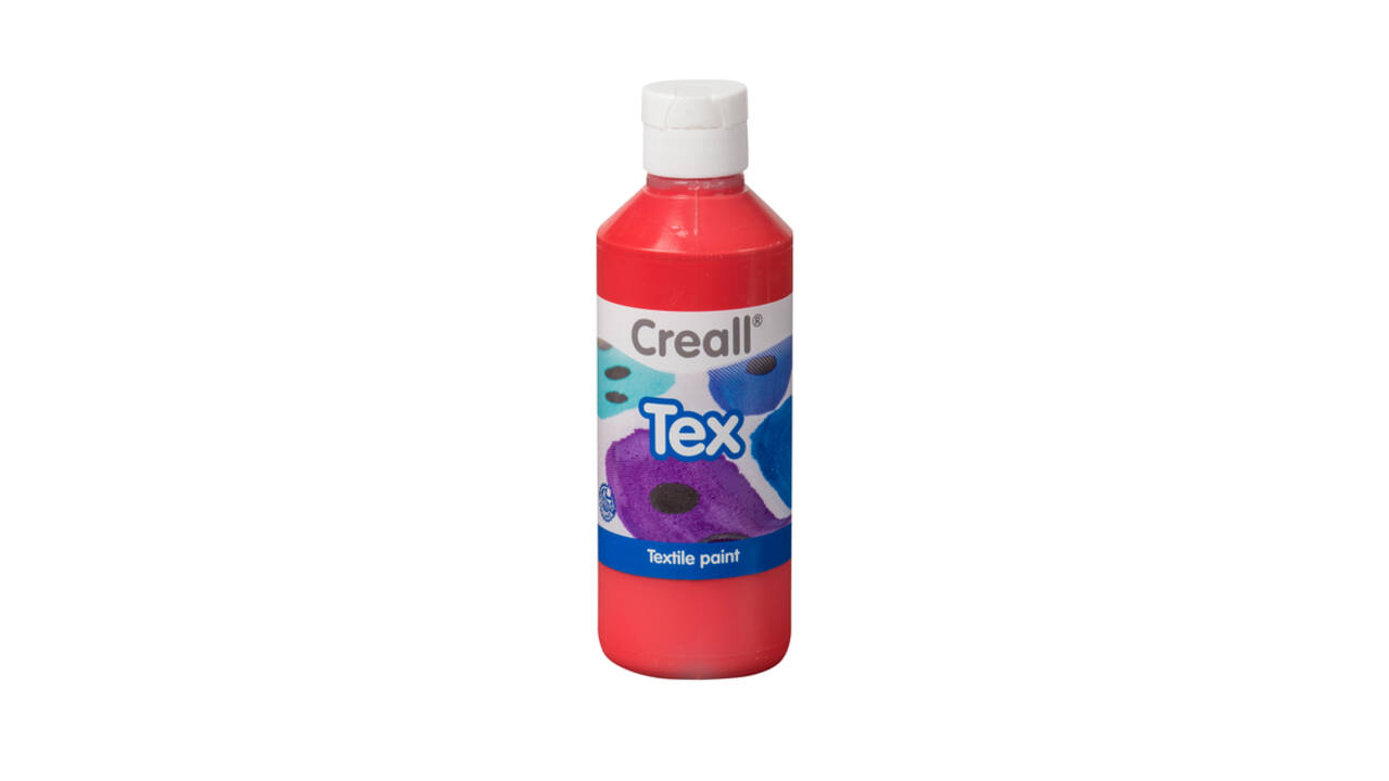Textielverf Creall Tex rood 250ml
