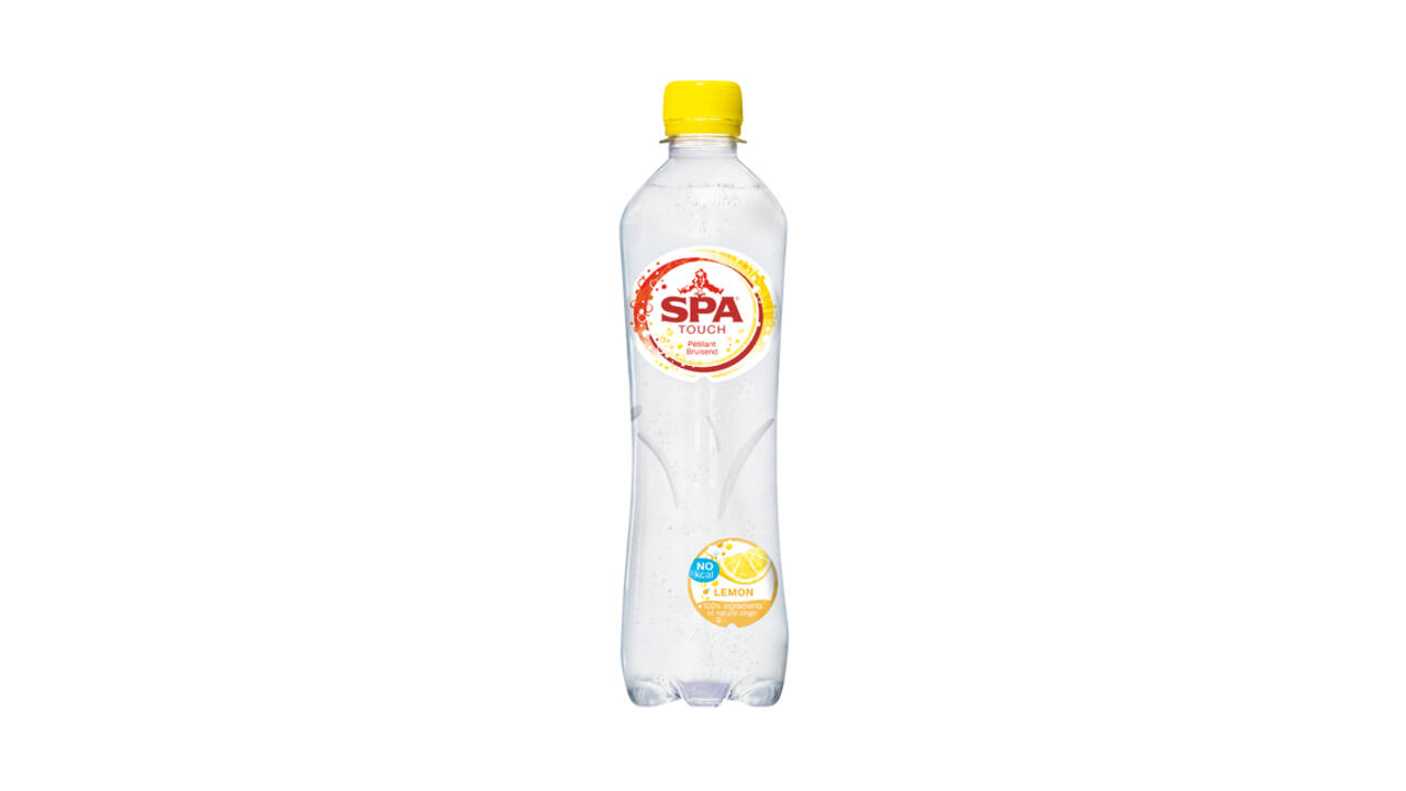 Water Spa Touch sparkling lemon petfles 500ml