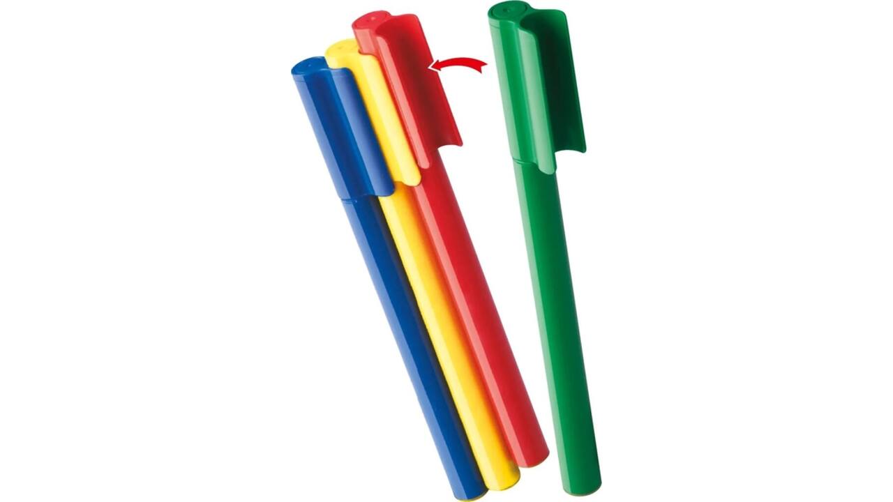 Kleurstiften Faber-Castell Connector assorti koffer à 60 stuks