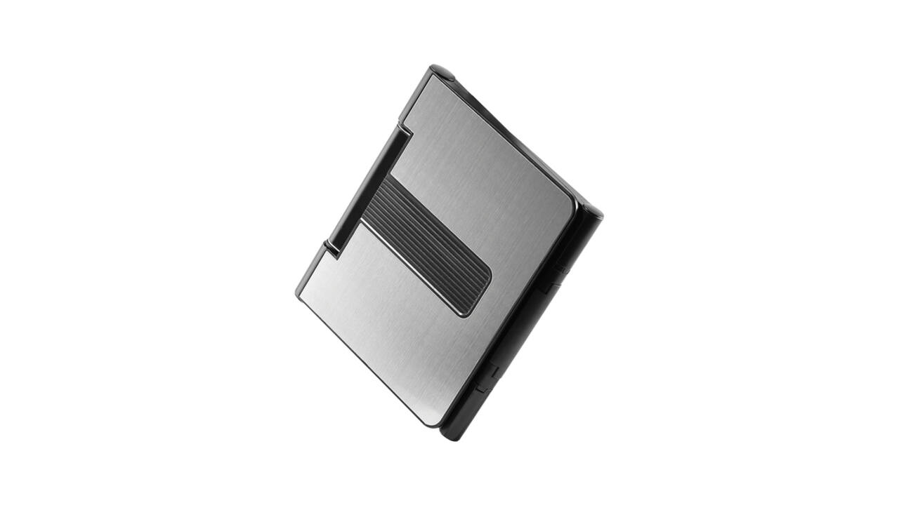 Laptopstandaard Neomounts NSLS200 opvouwbaar zwart zilver