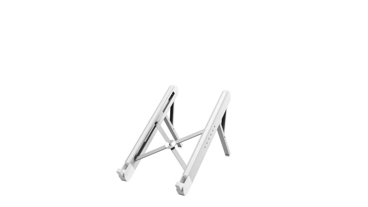 Laptopstandaard Neomounts NSLS010 opvouwbaar zilver