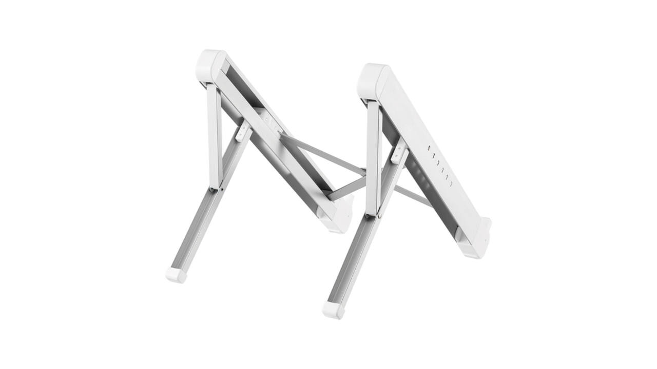 Laptopstandaard Neomounts NSLS010 opvouwbaar zilver