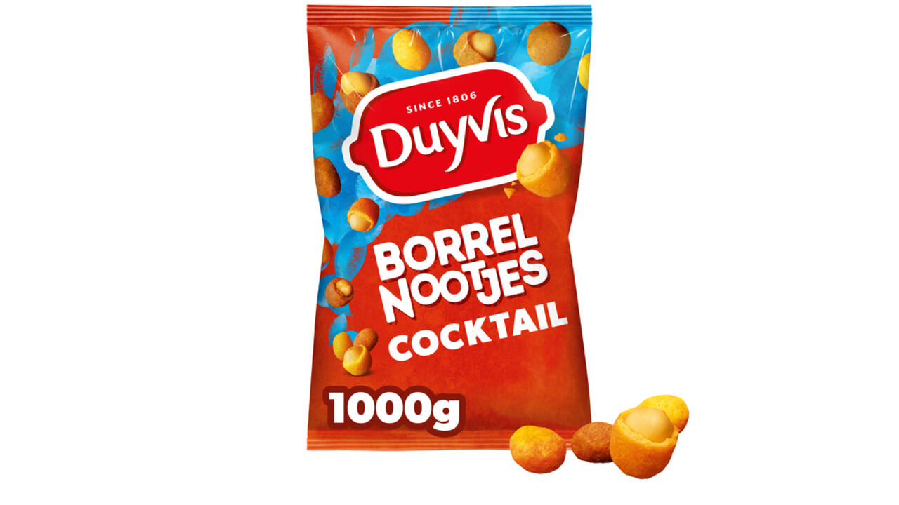 Borrelnootjes Duyvis cocktail zak 1000 gram