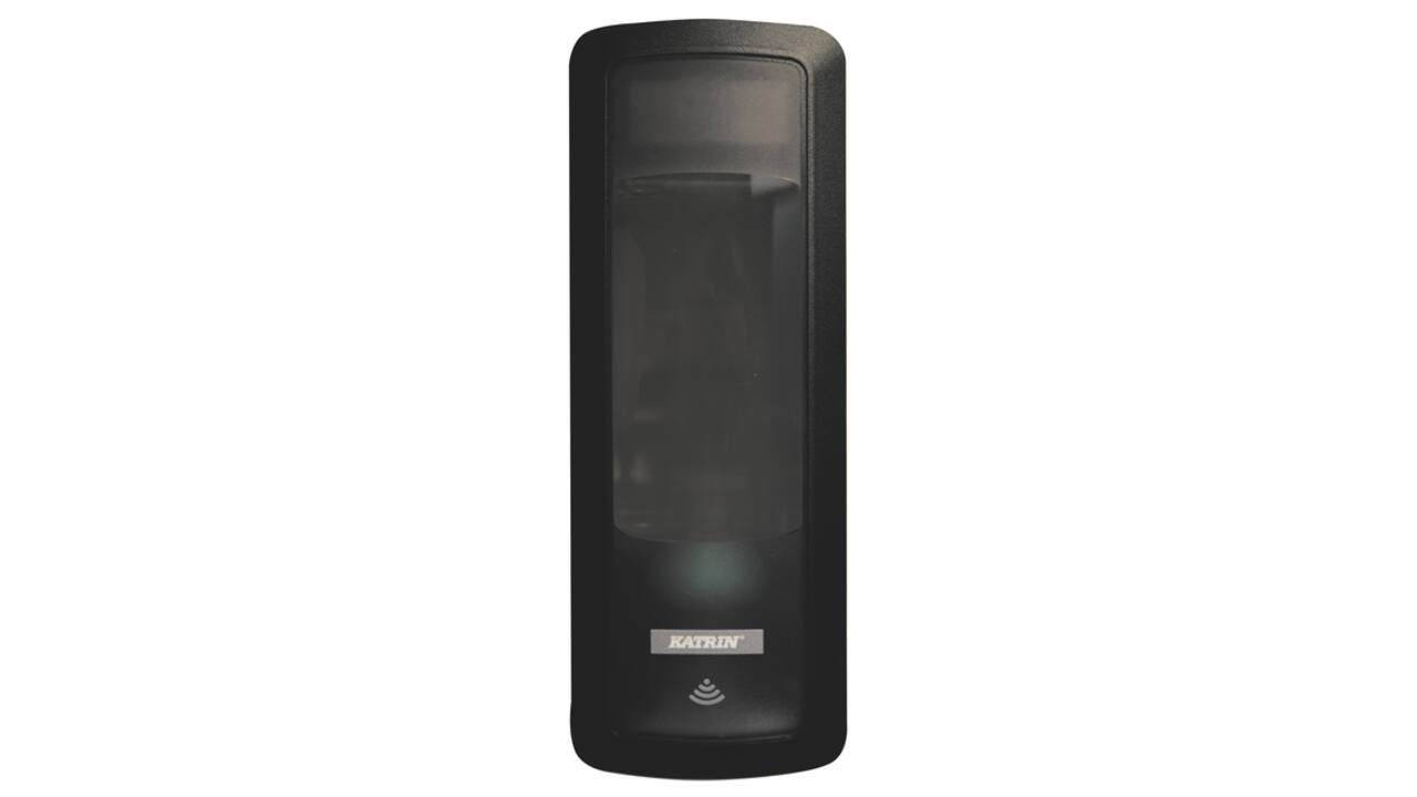 Zeepdispenser Katrin touchfree 500ml zwart 44702