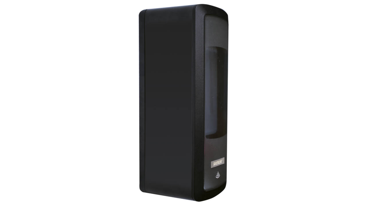 Zeepdispenser Katrin touchfree 500ml zwart 44702