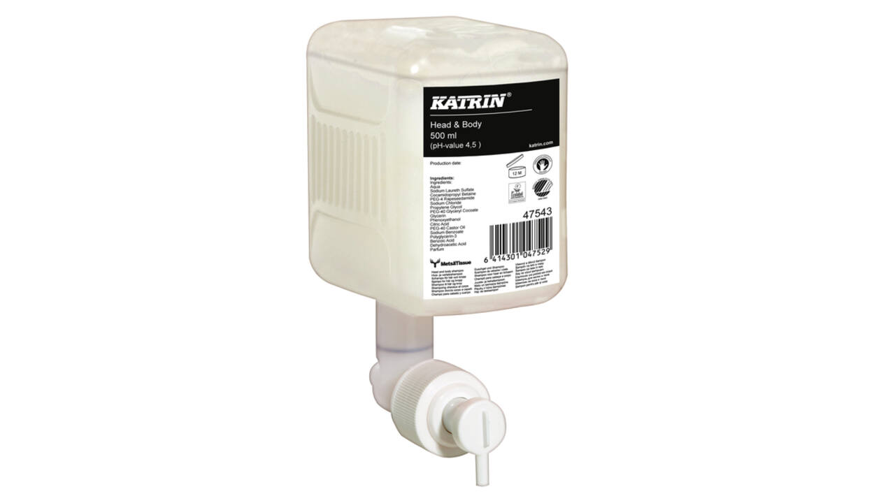 Handzeep Katrin Head & Body vloeibaar 500ml 47543