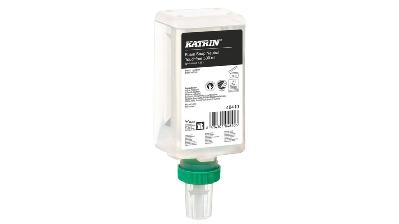 Handzeep Katrin Neutral schuim touchfree 500ml 48410