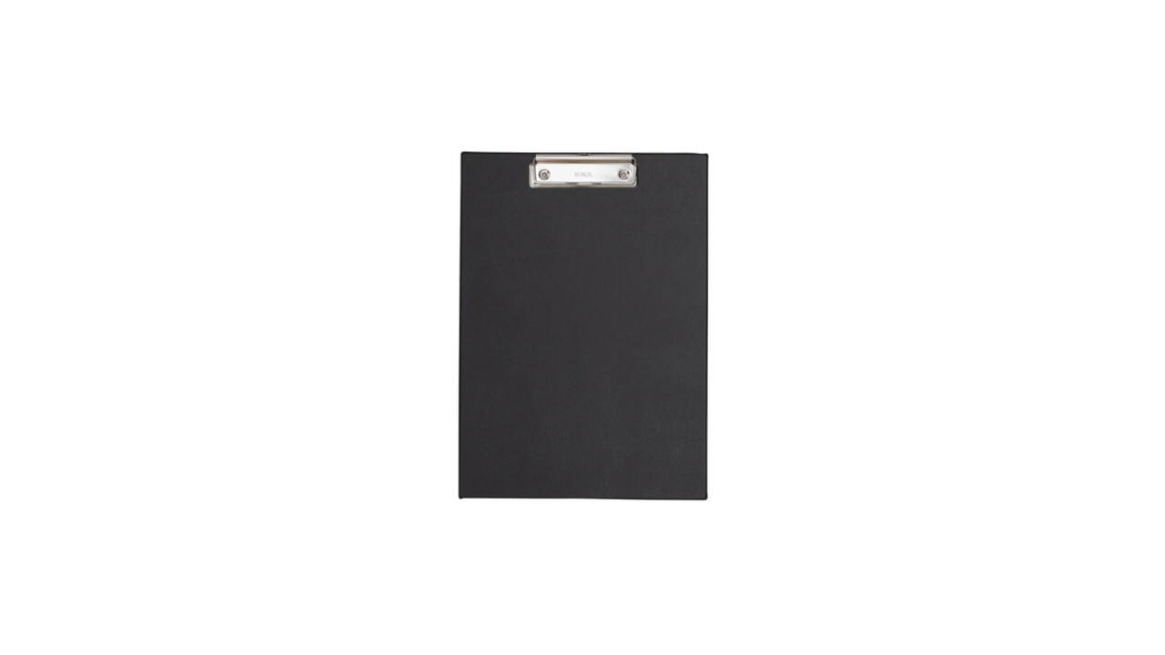 Klembord MAUL A4 staand + insteektas PVC zwart