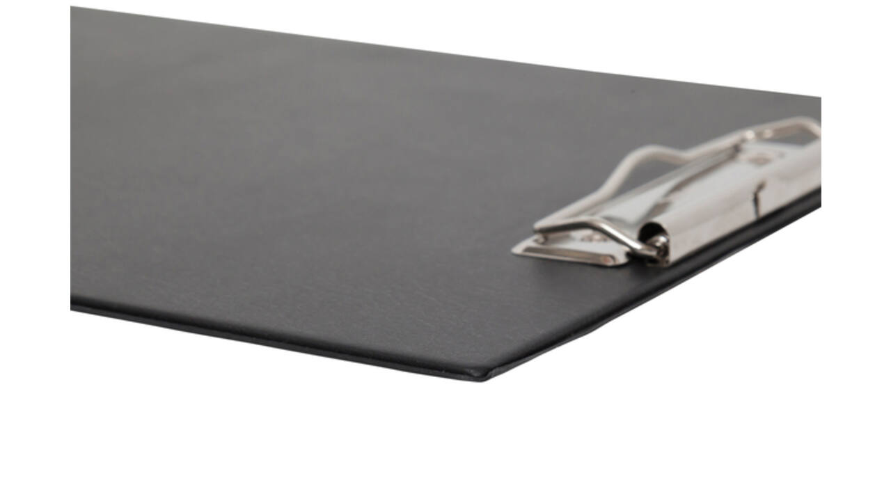 Klembord MAUL A4 staand + insteektas PVC zwart