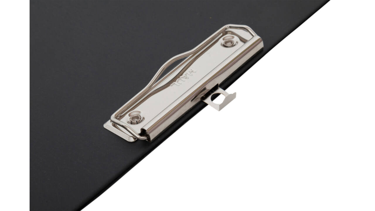 Klembord MAUL A4 staand + insteektas PVC zwart