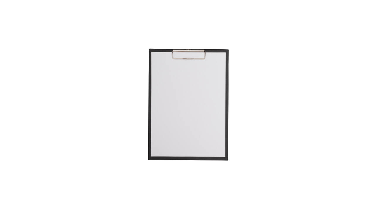 Klembord MAUL A4 staand + insteektas PVC zwart