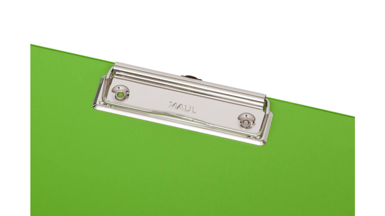 Klembord MAUL A4 staand PVC neon groen