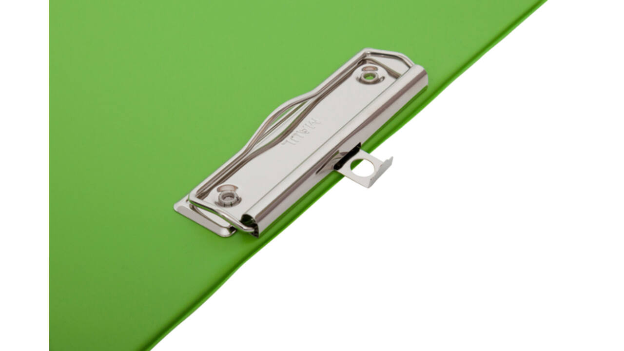 Klembord MAUL A4 staand PVC neon groen