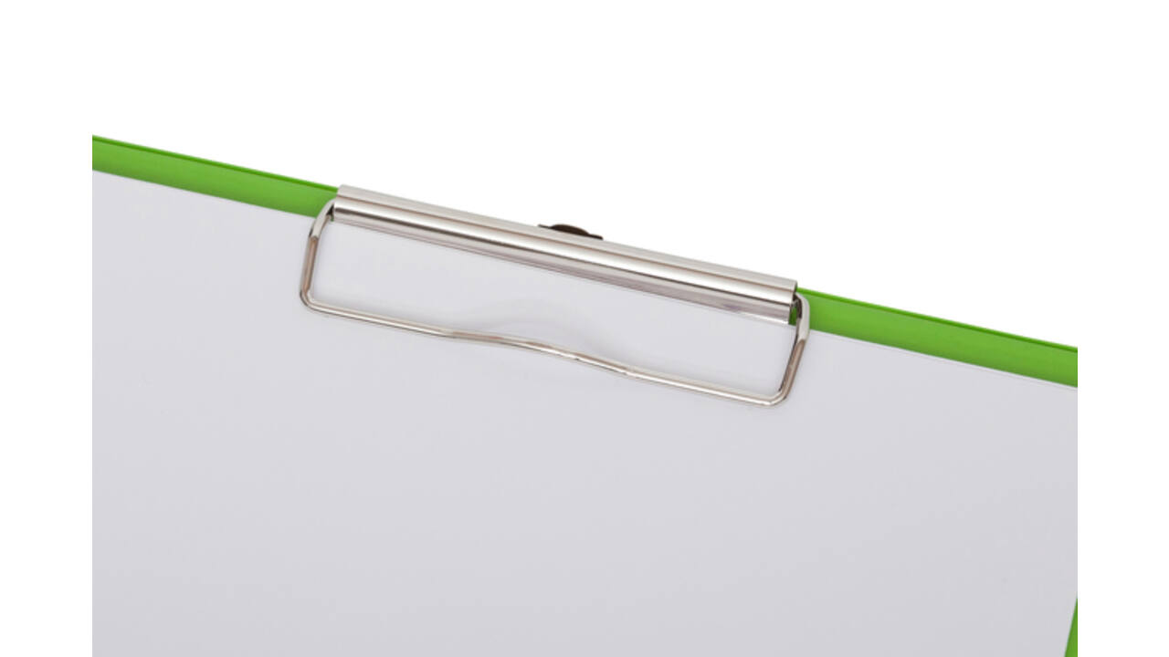 Klembord MAUL A4 staand PVC neon groen