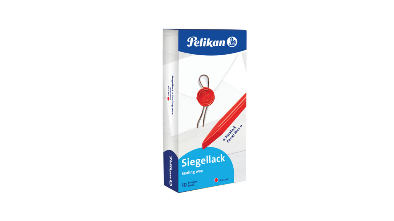 Zegellak Pelikan 60/10 rood