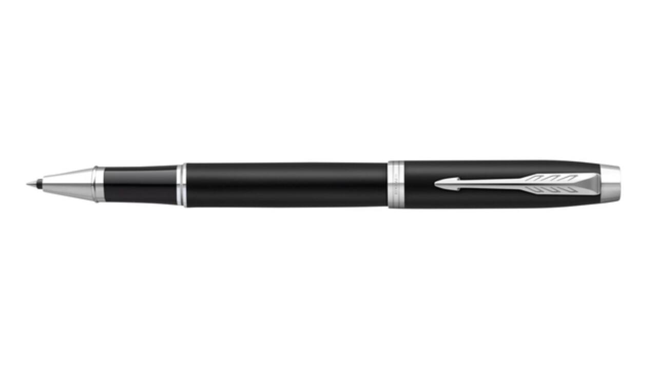 Rollerpen Parker IM matte black CT fijn