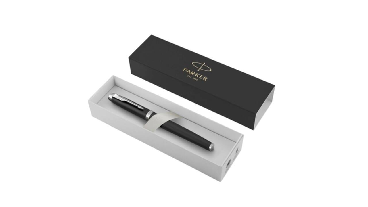 Vulpen Parker IM matt black CT fijn