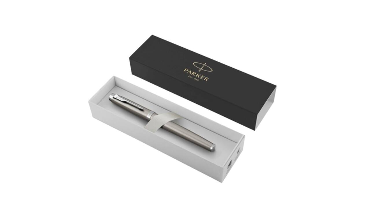 Vulpen Parker IM stainless steel CT fijn