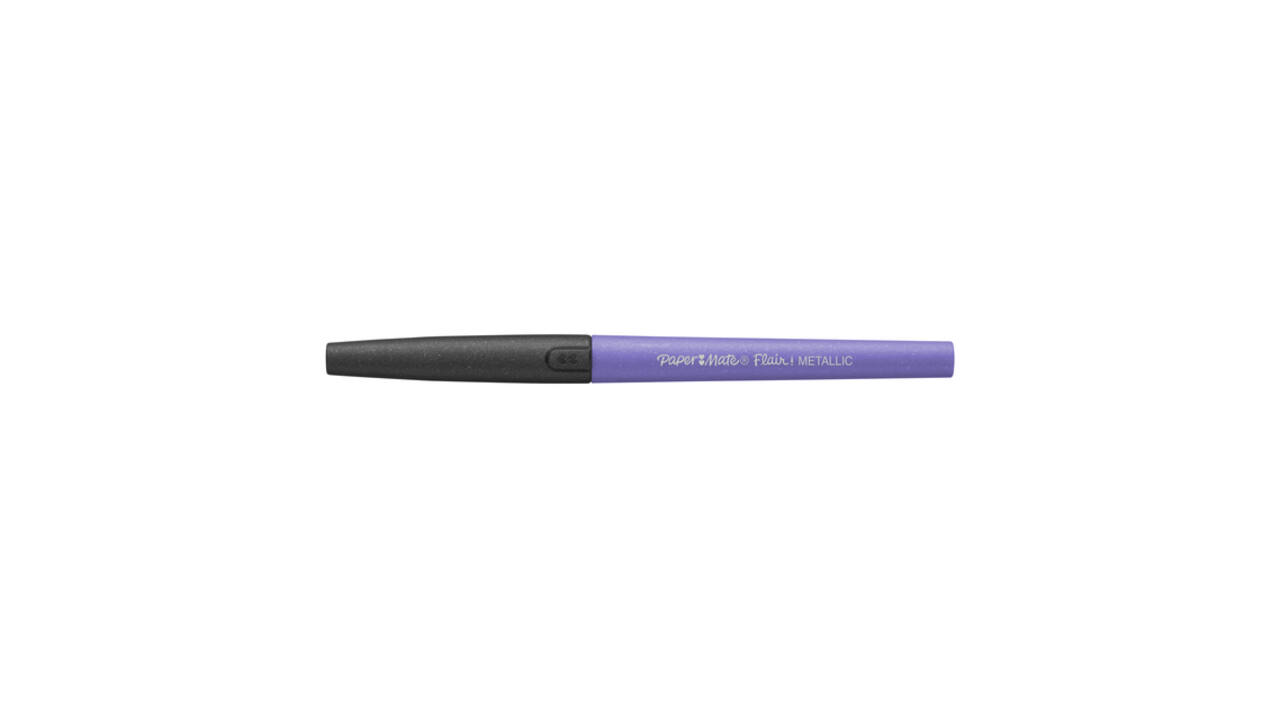 Fineliner Paper Mate Flair Metallic medium blister à 6 stuks