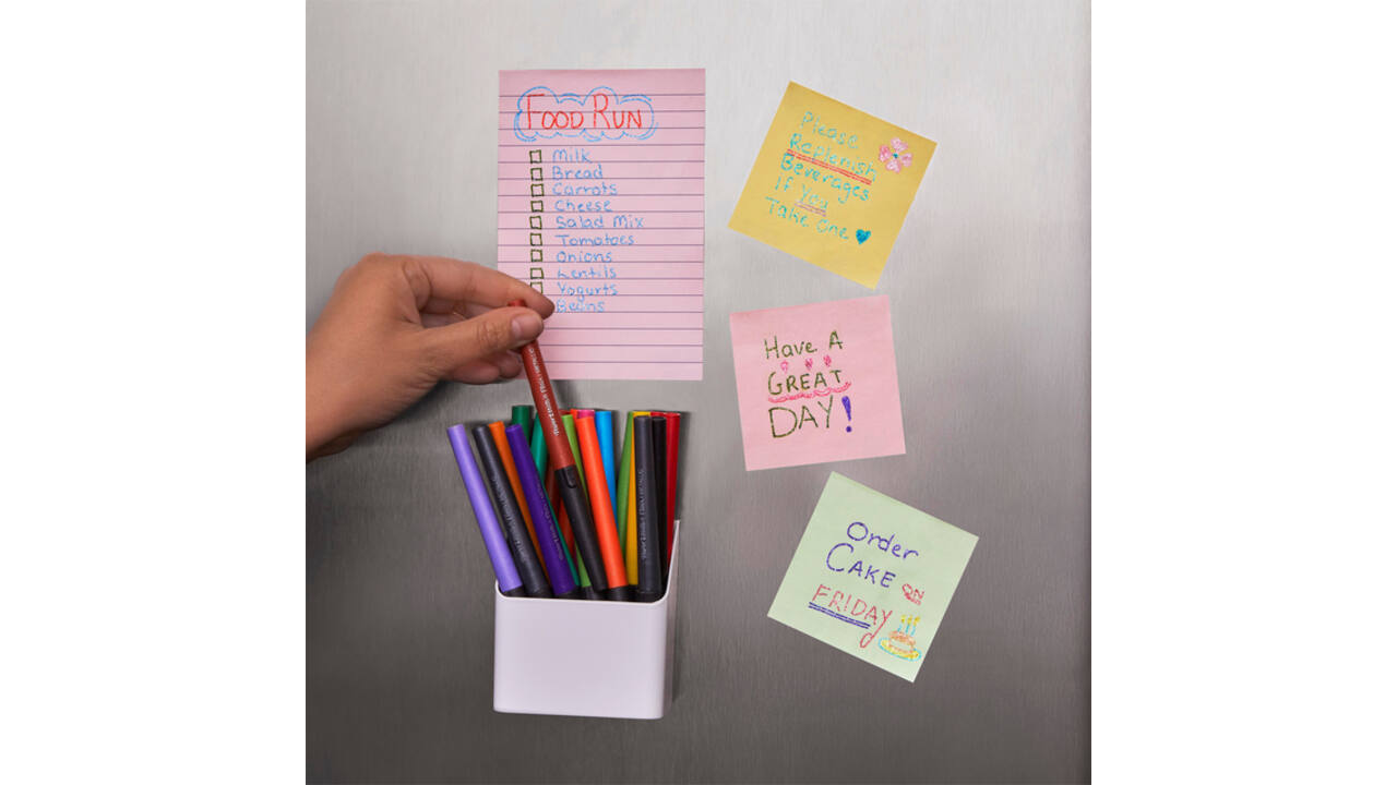 Fineliner Paper Mate Flair Metallic medium blister à 6 stuks